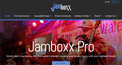 Desktop Screenshot of jamboxx.com