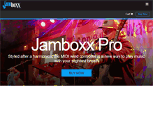 Tablet Screenshot of jamboxx.com